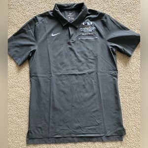 Grey Cleveland State Basketball Nike Polo